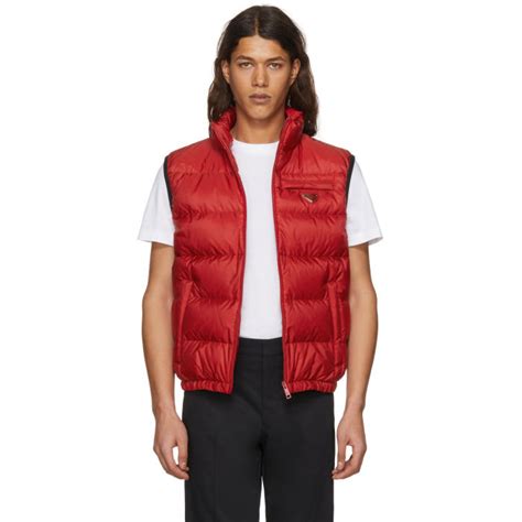 prada down vest women's|prada sleeveless top.